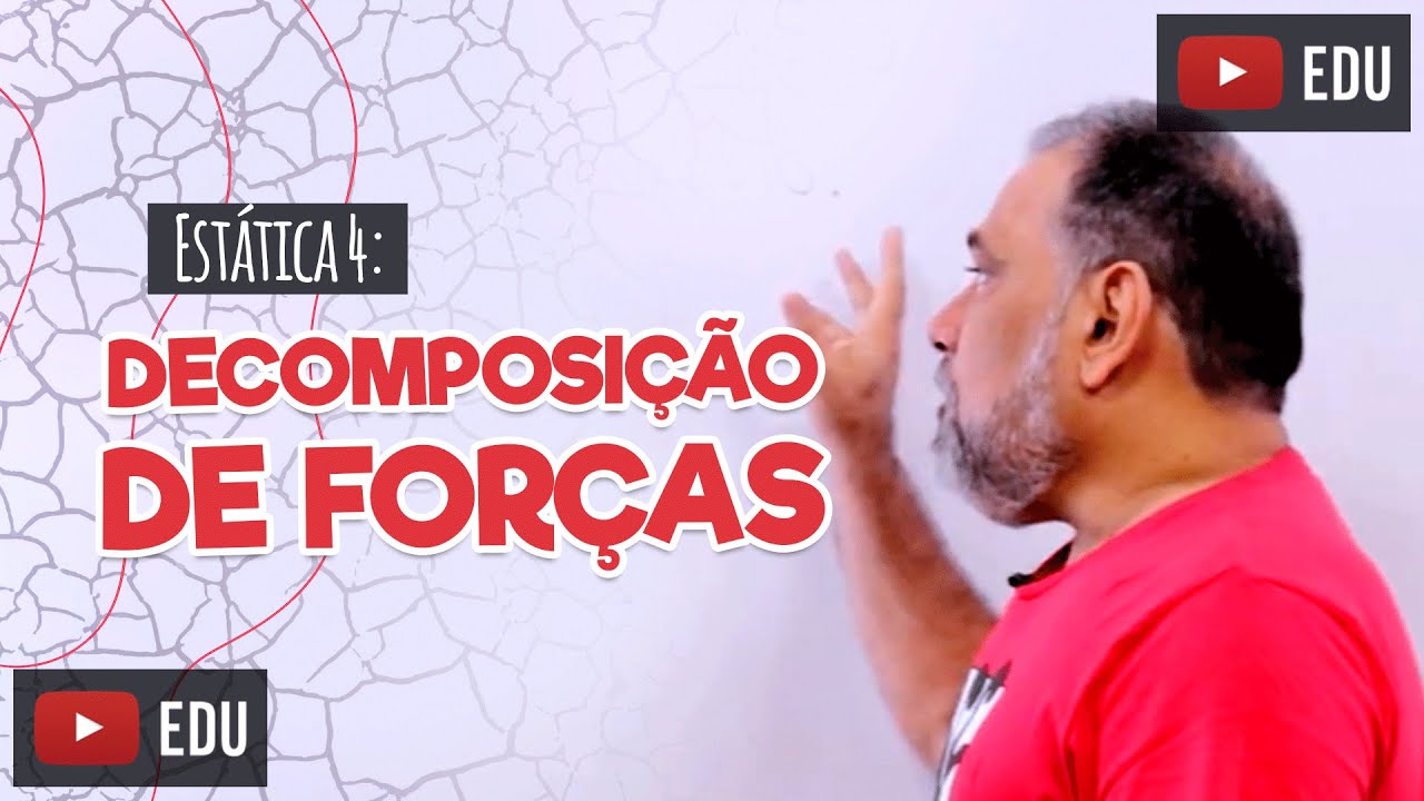 ESTÁTICA 4: DECOMPOSIÇÃO DE FORÇAS