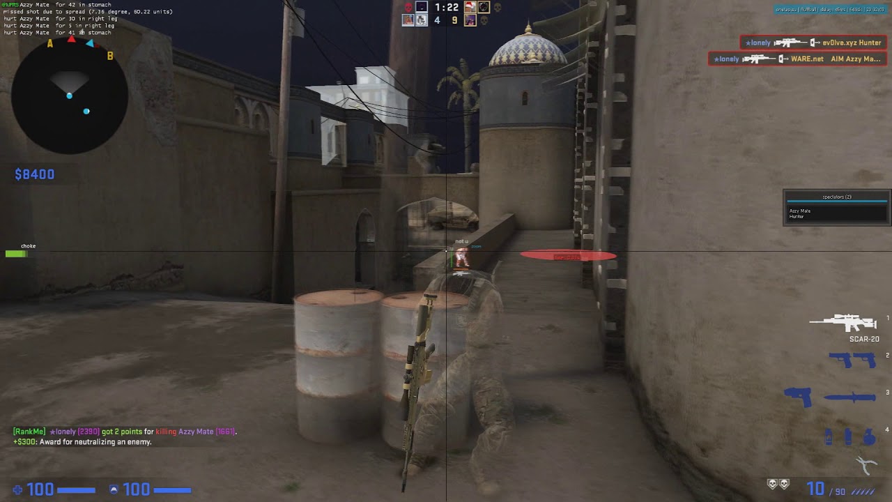 Lonely onetap highlight #2