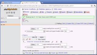 Famous jQuery Tutorial - 111 - Updating database table values Net Worth