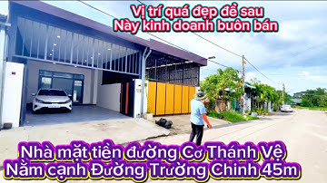 [MS:1152] nhà mặt tiền đường Cơ Thánh Vệ nằm Cạnh đường Trường Chinh mới 45m.vị trí quá đẹp