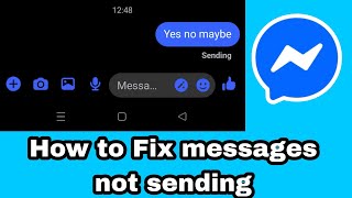 How to Fix Messenger messages not sending problem 2026 screenshot 2
