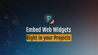 Embed Web Widgets Right in your Projects