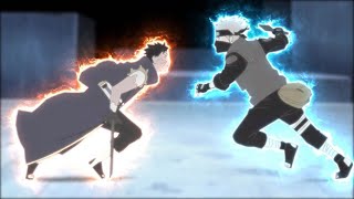 Falling down [edit] kakashi vs obito