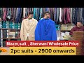 Blazer suits Sherwani wholesale price #blazer #suits #sherwani #chickpet #panchawatiethnicwear