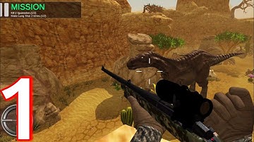 Dino Hunter King - Gameplay Walkthrough Part 1 (Android, ios Gameplay)