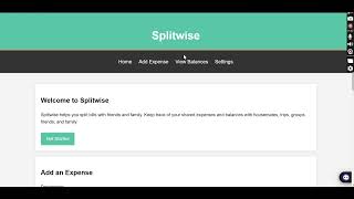 lab 2 demo @_buildspace tool to split bills effortlessly