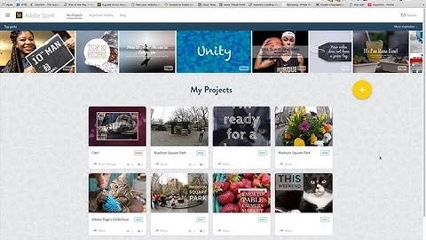 A quick overview of Adobe Spark