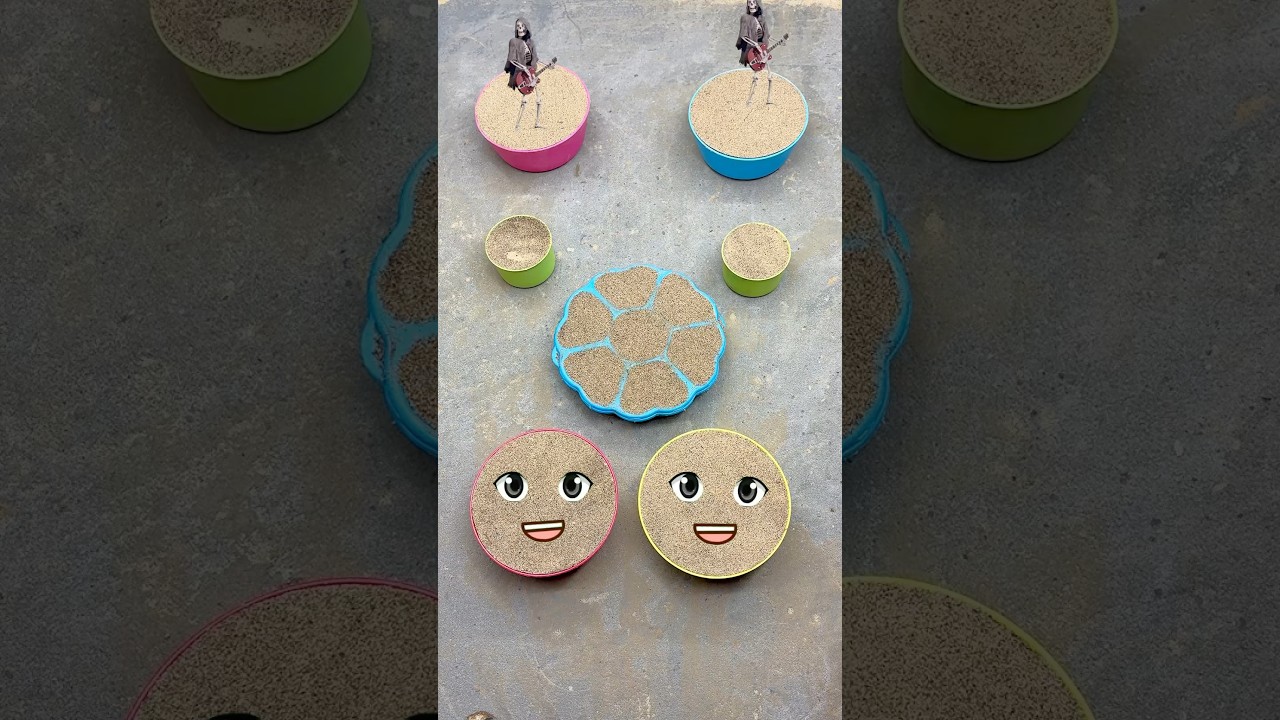 Satisfying Sand Cake Making 🤩 | Relaxing ASMR 