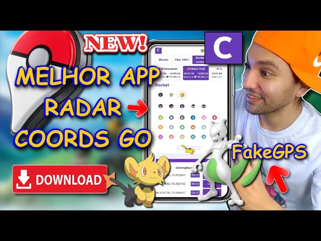 TOP 10 AS MELHORES COORDENADAS PARA JOGAR POKEMON GO FLY FAKEGPS  FUNCIONANDO TODOS ANDROID SEM ERRO 