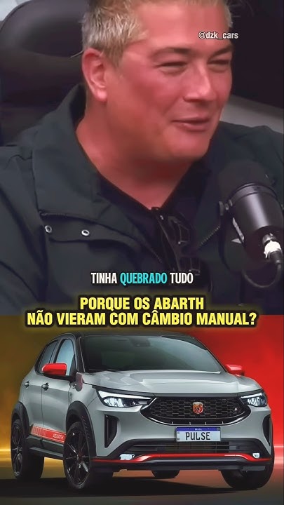 Por que não tem Abarth com câmbio manual?