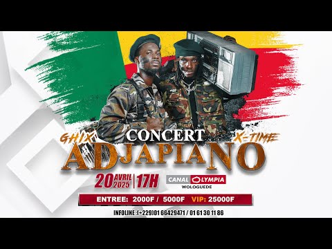 ANNONCE CONCERT ADJAPIANO (Teaser officiel)