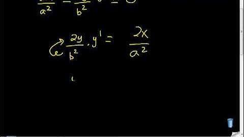 AP Calculus Equation for Line Tangent to HYPERBOLA
