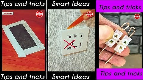 Smart work | tips and tricks | smart ideas | DIY | useful tricks | Life hacks
