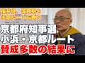【ほぼ決まり】京都府知事選で小浜・京都ルート賛成が反対を上回る結果。滋賀、福井も小浜・京都ルート支持で、米原選ぶ合理性に疑問符