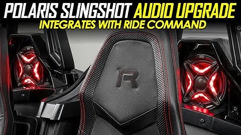 🎵 Polaris Slingshot Ride Command 1,400W Audio Upgrade VS. Stock