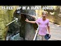 BE CAREFUL!! Climbing Les Gorges Du Fier in FRANCE!