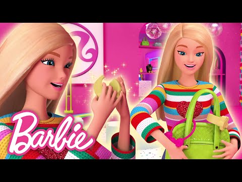 EXperimenting with Acessories! ? ! Barbie Dreamhouse Mysteries | Barbie Clips