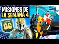 Como COMPLETAR TODAS las MISIONES DE LA SEMANA 4 TEMPORADA OG 5 FORTNITE