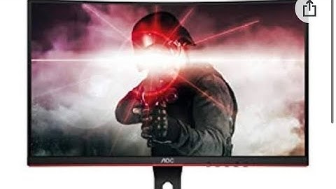 How to get a AOC Monitor to have sound!!