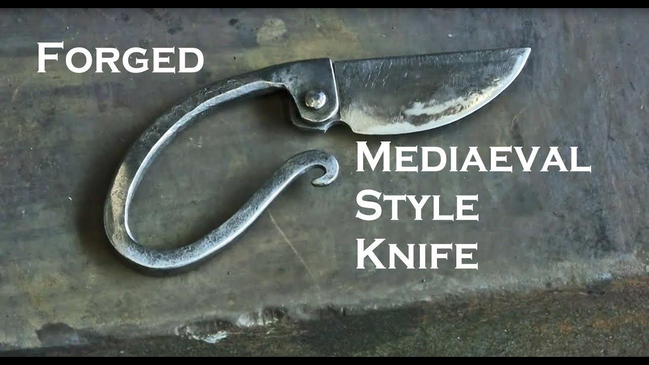 Mediaeval Style folding knife Part one