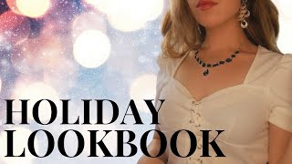 GLAM OUTFIT LOOKBOOK - 5 Outfit ideas for Parties, Holidays, Special Events 2020 - Elina Y screenshot 3
