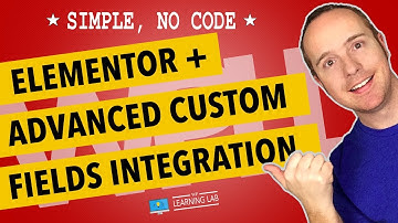 Elementor ACF Integration Makes Custom Pages Easy - Elementor Advanced Custom Fields Tutorial
