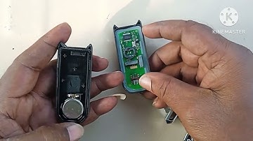 MG Hector Remote  battery Replacement process