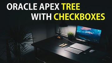Oracle APEX Tree With Checkboxes