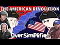 The American Revolution - OverSimplified (Part 1) REACTION!! | OFFICE BLOKES REACT!!