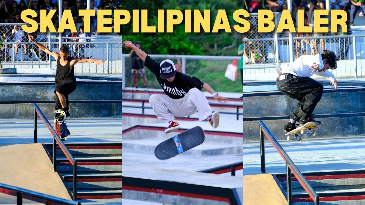 VIDEO: Men's heat 1-4 Run 2 of 1st S.E.A. Skateboarding Competition in Baler Skatepark