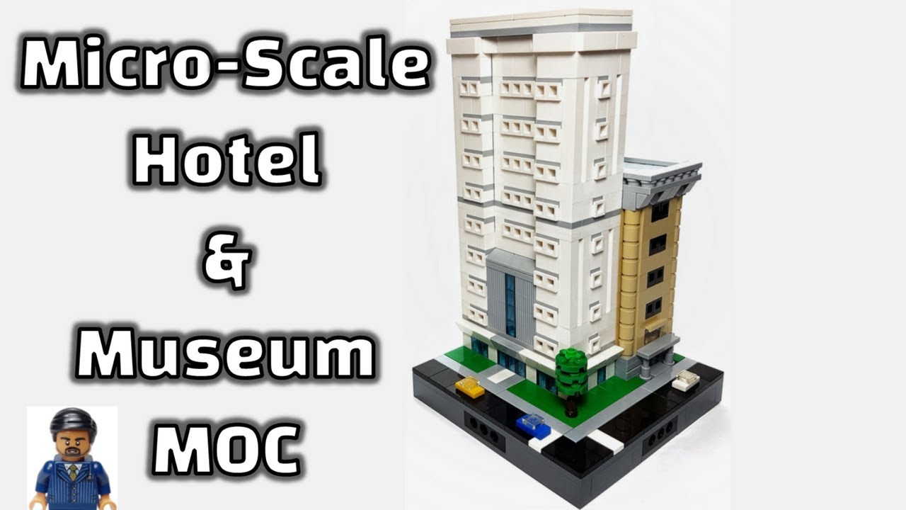 LEGO Micro Scale Hotel and Museum