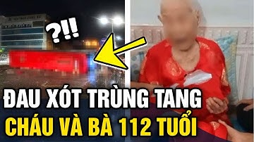 Xót xa cháu nội về quê 