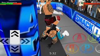 Rey Mysterio vs solo sikhao no discolificaion match the bloodline distory Rey Mysterio 😨😨😨 game ⏯️