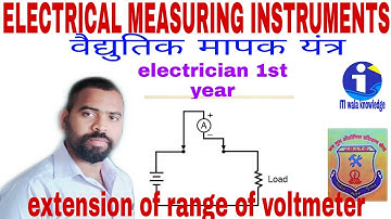 EXTENSION OF RANGE OF A VOLTMETER ~ KISKU SIR