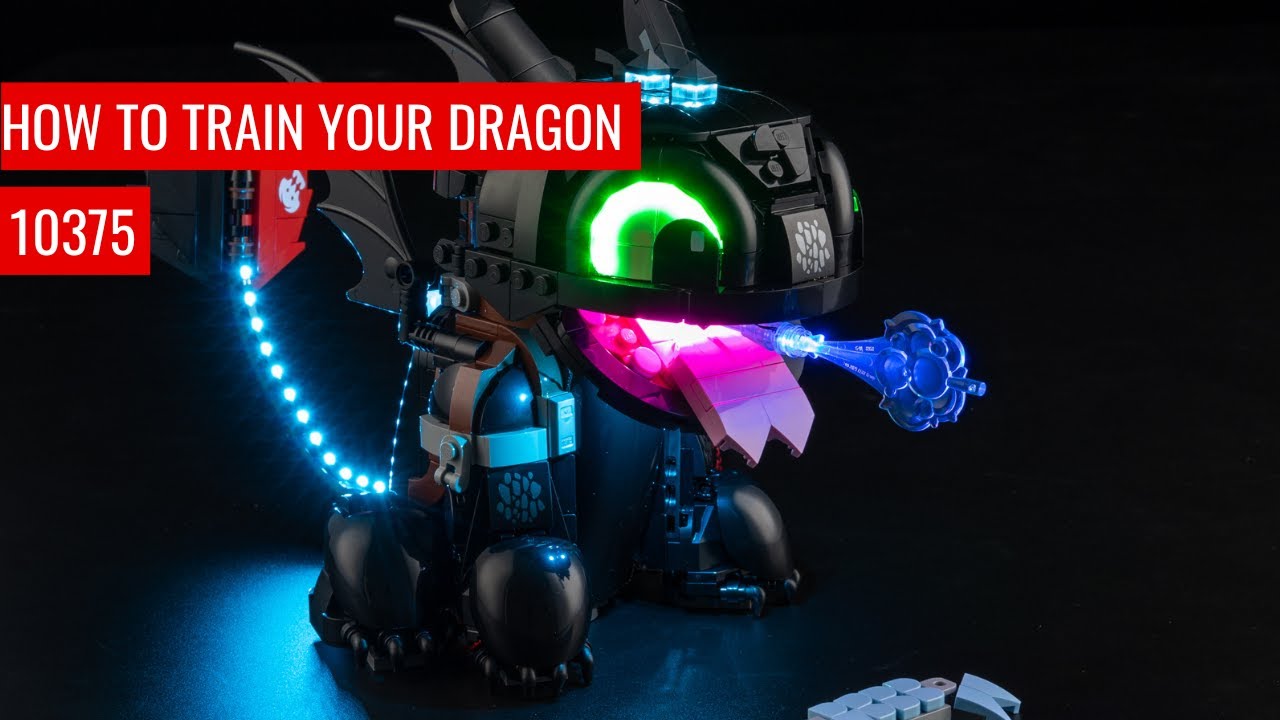 Light Kit for LEGO® Toothless – How to Train Your Dragon 10375