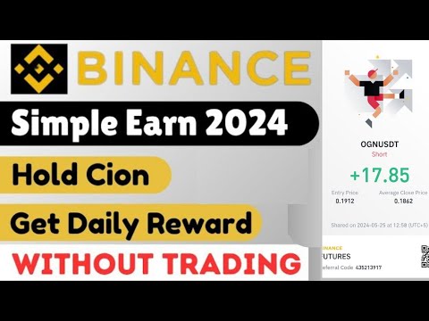 How to Earn with Binance Simple Earn: All Beginner’s Guide | # ...