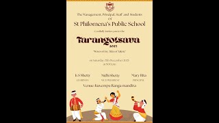 Tarangotsava | St Philomena's Public School | 27th Dec 2025