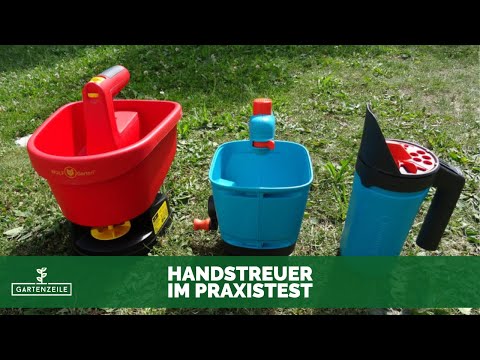 Video: Handstreuer für den Garten: So verwenden Sie einen Handstreuer zum Säen oder Düngen