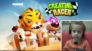 Creature Racer Лето Remix гонки на экзотических животных Мультик игра 0+
