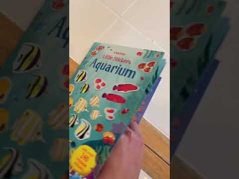 Usbrone Books and More Little Stickers Aquarium