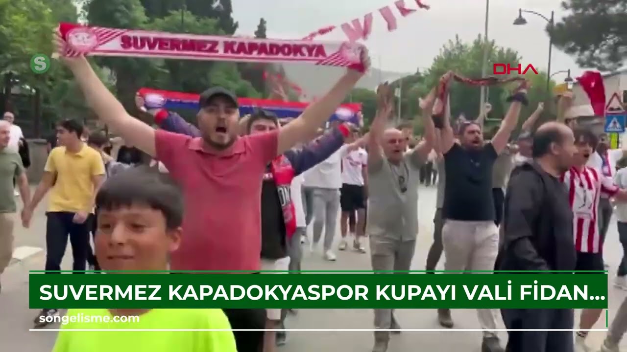 Suvermez Kapadokyaspor kupayı Vali Fidan’a götürdü