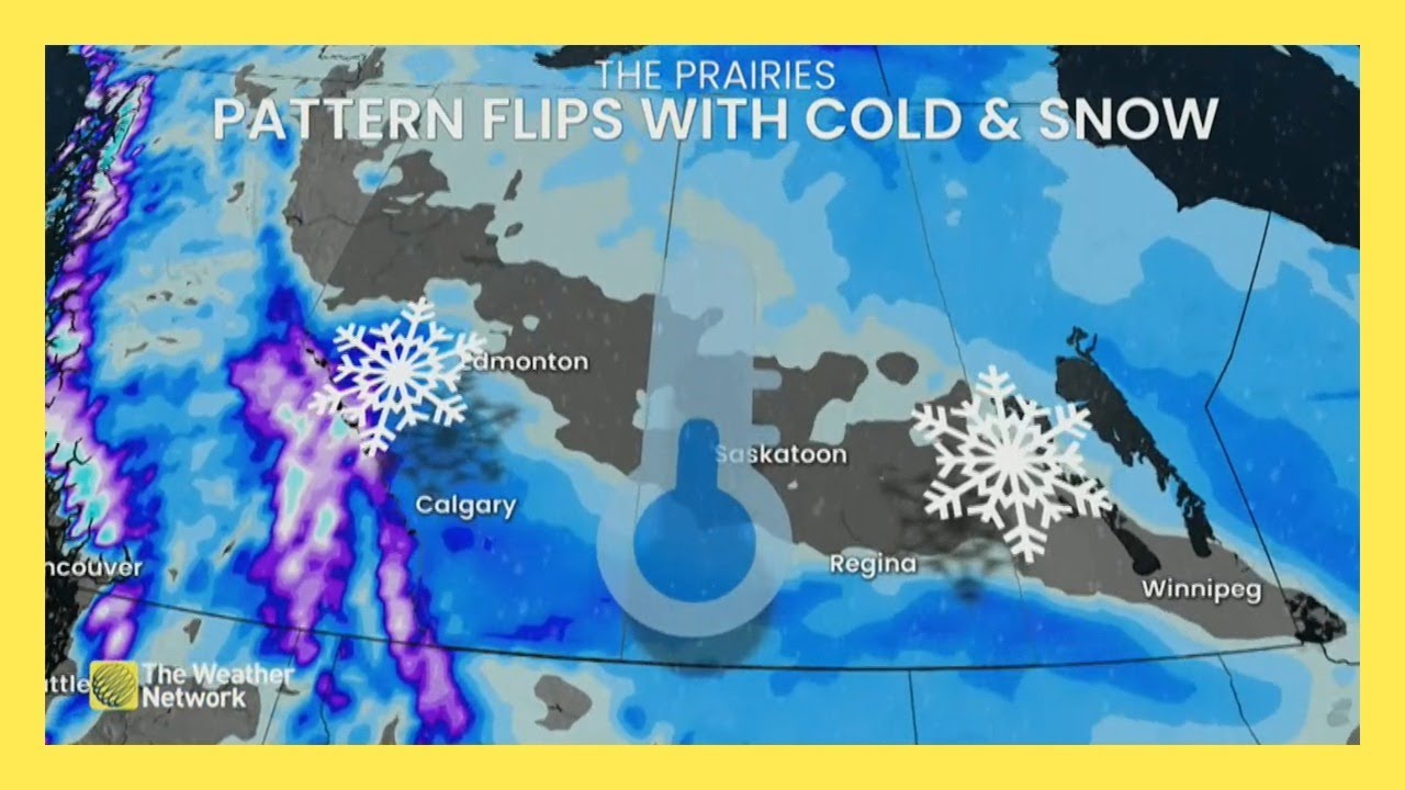 Pattern Flips Brings Cold and Snow for the Prairies, Timing Here | # ...