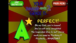 PERFECT A* RANK - The Impossible Quiz 2