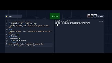 Rango de edad con Python