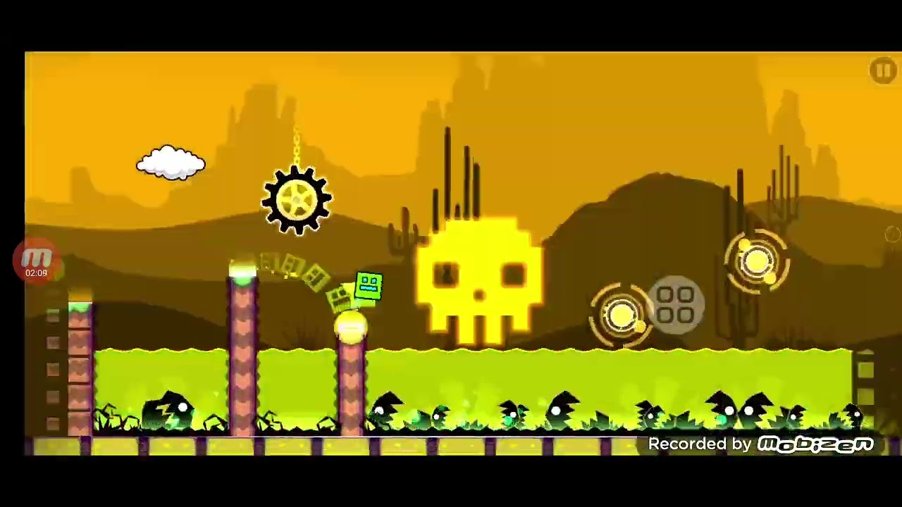 Geometry Dash Subzero Gameplay : Press Start - YouTube