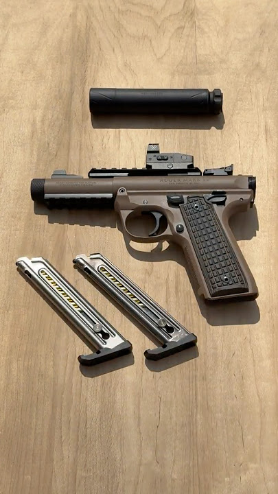 Suppressed Ruger Mark IV