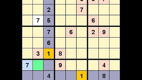 How to Solve New York Times Sudoku Hard October 20, 2020