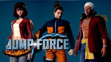 JUMP FORCE BETA: Create a Character Options and Costumes!