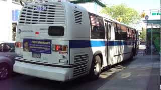 MTA NYCT Bus: 1998 Nova-RTS B65 Bus #4986 at 5th Ave-Dean St