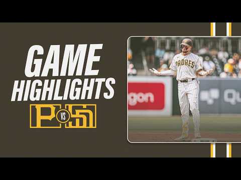 Pirates vs. Padres Game Highlights (8/26/26) | MLB Highlights